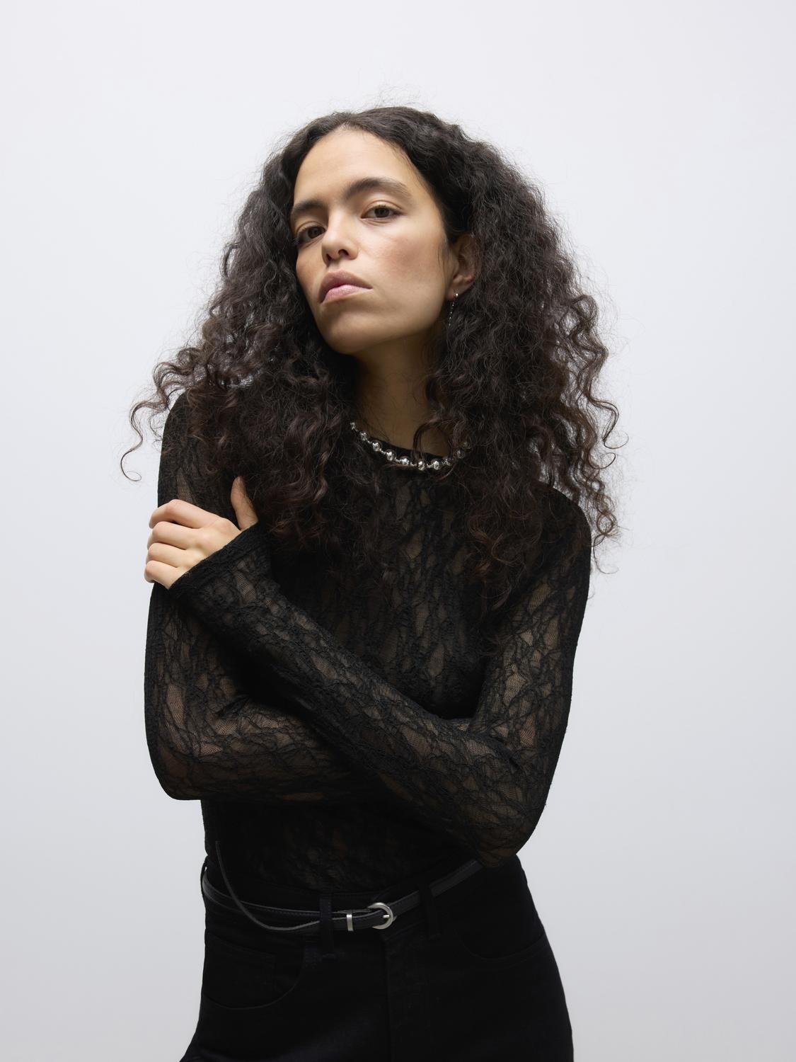 AWTESSY Top - Black - VERO MODA & VILA Bergvik